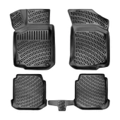 Rizline 3D Oto Paspas Siyah Renk Seat Leon1998 - 2004 ile uyumlu - 1