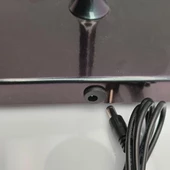 Konik Şapka Masa Lambası Şarjlı Metal Mor - 4