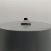 Konik Şapka Metal Şarjlı Masa Lambası Antrasit - 4