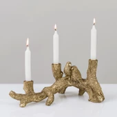 Dekoratif Ağaç Dalı Mumluk Polyester - 1