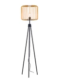 Tripod Ayaklı Kafes Lambader Gold - 1