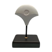 Polyester Biblo Küçük Siyah Taban Beyaz Gövde - 1