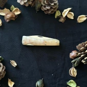 Sürmene El Yapımı Yaban Dağ Koçu Boynuzundan Çelik Çakı SRM2004 thumbnail 3