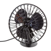 Mega Oto Market Araç İçi 12V Vantuzlu 5.5" 14 cm Mini Fan Vantilatör Pervane Çakmaklık Girişli Tüm Araçlarla Uyumlu - 3