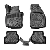 Rizline 3D Oto Paspas Siyah Renk Volkswagen Scirocco 2008 - Sonrası ile uyumlu - 1