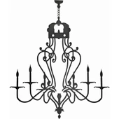 Chandelier Metal Lazer Kesim Tablo 7128 - 1