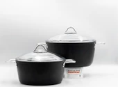 Bonera Pro-Plus 22cm Tekli Titanyum Kaplama Tencere - 3