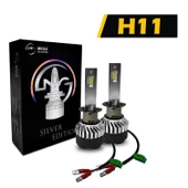 Slim Led Xenon Silver Edition Csp Led H11 - 1
