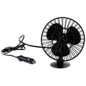 Mega Oto Market Araç İçi 12V Vantuzlu 5.5" 14 cm Mini Fan Vantilatör Pervane Çakmaklık Girişli Tüm Araçlarla Uyumlu - 12