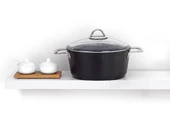 Bonera Pro-Plus 22cm Tekli Titanyum Kaplama Tencere - 1
