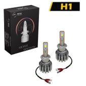 Slim Led Xenon V2 12-24 Volt Silver Edition Csp Led H1 - 1