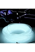 Araç Içi Torpido Ledi Şerit Led Ip Led Neon Beyaz 2 Metre - 2