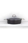 Bonera Pro-Plus 26cm Tekli Titanyum Kaplama Siyah Karnıyarık Tenceresi - 1