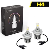 Slim Led Xenon V2 12-24 Volt Silver Edition Csp Led H4 - 1