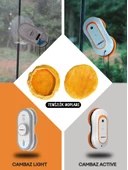 Cam Silme Robotu Bezi Cambaz Active Ve Light Uyumlu Mikrofiber Bez - 1 Çift - 1