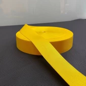 Sarı Renkli Emniyet Kemeri 15 Metre 4cm Kemer - 1