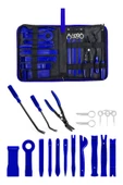 Çantalı Oto Teyp Trim Sökme Aparatı 19 Parça Mavi Radyo Döşeme - 1