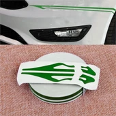 12mm Çift Şerit Yeşil Folyo Yapışkan Bant Araba Gövde Şerit Kaplama - 4