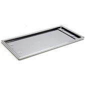 Mega Oto Market Paslanmaz Krom Metal Köşe Plakalık 31Cm X 15.5Cm 2 Adet 357560974 - 2