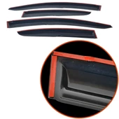 Hyundai Accent Era 2005-2011 Mugen Cam Rüzgarlığı 4'lü - 1