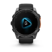 Garmin Fenix 8 – 51mm AMOLED Slate Gri, Siyah Silikon Kayışlı - 4