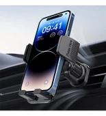 Araç İçi Telefon Tutucu Araba Havalandırma Tip Mekanik Kurmalı - 2