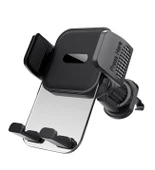 Araç İçi Telefon Tutucu Araba Havalandırma Tip Mekanik Kurmalı - 1
