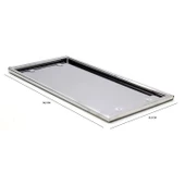 Mega Oto Market Paslanmaz Krom Metal Köşe Plakalık 31Cm X 15.5Cm 2 Adet 357560974 - 6