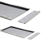 Mega Oto Market Paslanmaz Krom Metal Köşe Plakalık 31Cm X 15.5Cm 2 Adet 357560974 - 5