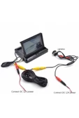 Katlanır 4,3" Lcd Ekran ve Geri Vites Park Kamerası - 2