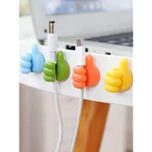 El Şeklinde Kablo Tutucu 10 Adet - 2