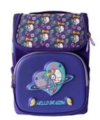 Hello Dragon Okul Çantası Omurga Koruyucu Mor thumbnail 1