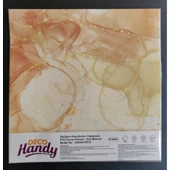 Decohandy 30x30 Cm Pvc Duvar Karosu 4'Lü Paket - Sarı Mermer thumbnail 1