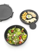 BRABANTİA MAKE&TAKE BÖLMELİ LUCH BOX 1.3 LT DARK GREY - 1