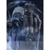 5D Elmas Boyama 3 Farklı Resim Değişenli Halloween İskelet Tablosu thumbnail 3