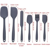 Silikon Spatula ve Fırça Seti - 4