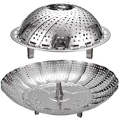 Paslanmaz Çelik Buharda Pişirme Sepeti thumbnail 3