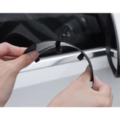 Araba Ayna Yağmur Koruyucu Siper Karbon Desenli - 3