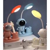 LED Astronot Masa Lambası Ve Kalemlik - 5