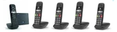 GİGASET AS690 Ip 5 Dahili Dect Telsiz Kablosuz Telefon Santrali - 1