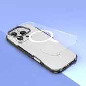 Apple iPhone 16 Pro Max Kılıf Magsafe Şarj Özellikli Çıkarılabilir Arka Yüzeyli Redclick Polar Kapak - 4