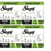 Sleepy Natural gross Paket Bebek Bezi 7 Numara Xxlarge 400 Adet - 1