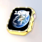 Apple Watch 10 46mm Redclick Watch Taşlı Kadın Gard 05 Sert PC Koruyucu - 2