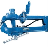 Kanca Ayaklı Demirci Mengene 125 mm - 3