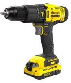 Stanley 18V 2.0AH V20 Çift Akülü Darbeli Matkap SCD718D2K - 3