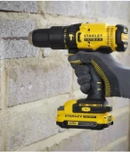 Stanley 18V 2.0AH V20 Çift Akülü Darbeli Matkap SCD718D2K - 5