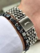 Slazenger SL.09.2417.2.01 Çelik Kordon Erkek Kol Saati thumbnail 3