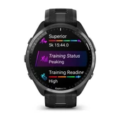 Garmin Forerunner 965 - Karbon Gri DLC Titanyum Siyah | Gri - 1