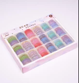 5mm Altın folyo baskılı İnce Yapışkanlı dekoratif maskeleme Kağıdı, Desenli bant 10 lu - Çiçek - 5