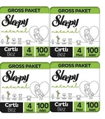 Sleepy Natural Gross Paket Bebek Bezi 4 Numara Maxi 400 Adet - 1